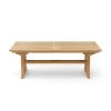 SAHARA 126″ RECTANGULAR DOUBLE EXTENSION TABLE