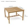 WINDSOR 59″ SQUARE BAR TABLE