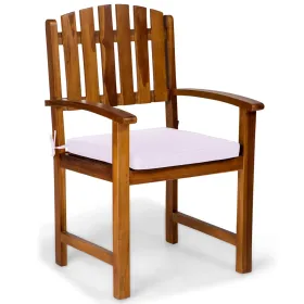 5pc. Ext. Dining Set w/ Royal White Cushions