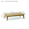TOSCANA RECTANGULAR COFFEE TABLE
