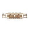 SET-224 11-PC JUNUS DINING TABLE SET