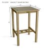 AVALON 27″ SQUARE BAR TABLE