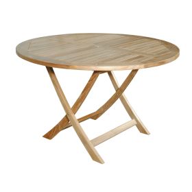 Bahama Round Bistro Folding Table (Option: 47")