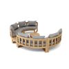 Circular Modular Deep Seating Set