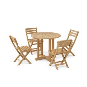 Alabama 5-Pieces Bistro Set (Option: Montage)