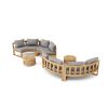 Circular Modular Deep Seating Set