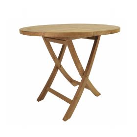 Bahama Round Bistro Folding Table (Option: 35")