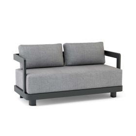 Granada Deep Seating Aluminum (Option: Love Seat)