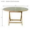 Bahama Round Bistro Folding Table