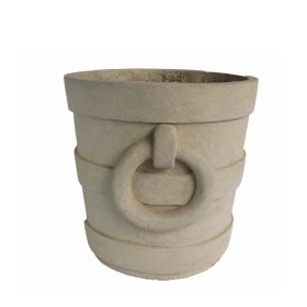 Aztec Round Planter (Option: Large)