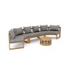 Circular Modular Deep Seating Set