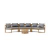Circular Modular Deep Seating Set
